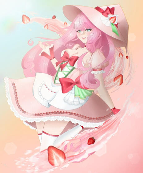 Strawberry mist
